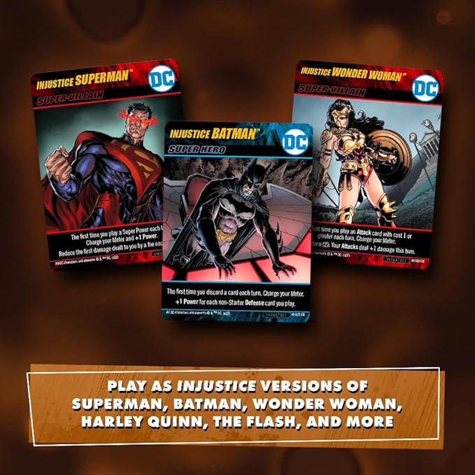 Board Games DC Comics Deckbuilding Game: Injustice