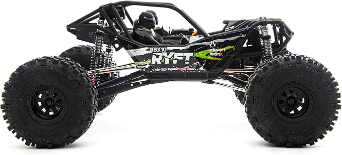 Axial RC Truck 1/10 RBX10 Ryft 4WD Brushless Rock Bouncer RTR (Battery and Charger Not Included) Black AXI03005T2