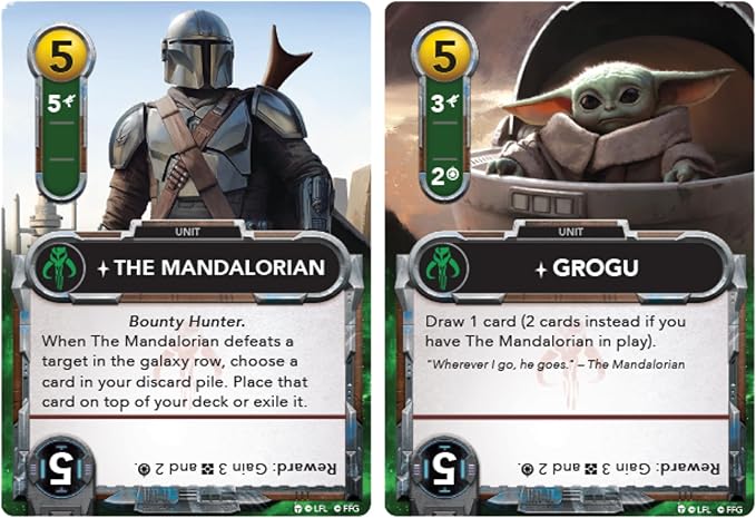 Asmodee Star Wars: The Deckbuilding Game: Mandalorian Faction Pack - Play as The Mandalorian Bounty Hunters &amp Troopers Strategy Game for Kids &amp Adults Ages 12+ 2 Players 30 Minute Playtim