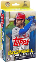 2020 Topps Update Series 3 MLB Baseball Factory Sealed Hanger Pack Box 67 Cards in All Chase Randy Arozarena Rookie Cards in Tampa Bay Rays Uniform Chase Retail Exclusive Turkey Red Chrome Insert Rook