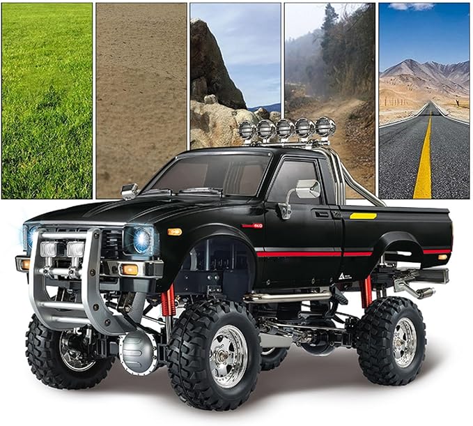 TOUCAN RC HOBBY HG 1/10 RC Pickup Model 4 * 4 Rally Car Racing Crawler P409 2.4G Radio ESC Motor