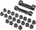 TEAM LOSI RACING Adjustable Pivot Set C &amp D Black 22 5.0 TLR334062 Electric Car/Truck Option Parts