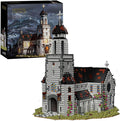 Medieval Cathedral Architecture Building Blocks Set MOC Castle Series Modular Church Model Collectible Display Creative Ornament for Adults and Teens (6172PCS)