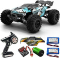 1:16 Scale Brushless RC Car - 50+ MPH High Speed All Terrain Off-Road Monster Truck for Adults &amp Teens 14+ | 2.4GHz 2X LiPo Batteries RTR | Hobby Grade Remote Control Vehicle