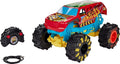 Hot Wheels RC Monster Trucks HW Demo Derby in 1:15 Scale Remote-Control Toy Truck with Terrain Action Tires