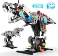 Mechanical T-Rex Dinosaur Building Set with Lights Rotatable Components &amp Display Stand STEM Building Toy for Boys 8-14 Home Office Decor for Adults Mechanical Enthusiasts (730PCS)