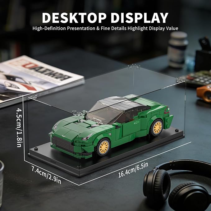 Mould King 27113 Martin DB12 Speed Champion Technik Car Building Set Classic Racing Car Model Kits for Display Gift Ideas for Birthdays and Fans (375+PCS)