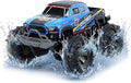 Waterproof Monster Truck Gesture RC Car 4WD Amphibious Hand Controlled Remote Control Toy for Kids All-Terrain Off-Road Vehicle for Boys Ages 6-7 8 9 10 11 12 Year Old Present