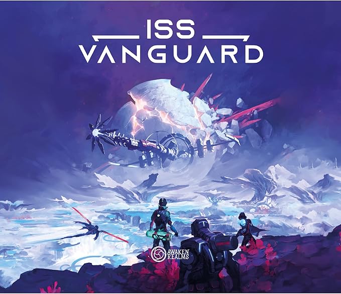 Awaken Realms ISS Vanguard Board Game - Explore Space in a Cooperative Sci-Fi Strategy Game Thrilling Adventure for Teens &amp Adults Ages 14+1-4 Players 90-120 Minute Playtime