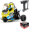 1/8 RC X-Rider Flamingos 2.4G 3WD 2 in 1 ESC High Speed Rc Car Electric Tricycle Motorcycle Tricycle RTR Drift Adult Vehicles Collection Model (Yellow)