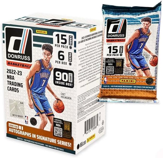 Generic 2022-23 Panini Donruss Basketball Trading Card 6-Pack Blaster Box (90 Cards)