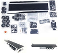 TOUCAN RC HOBBY US in Stock RC Chassis Flatbed Semi Trailer for DIY Model 1/14 Tractor Truck