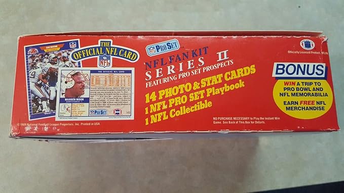 1989 Pro Set Football Series 1 36-Pack Box