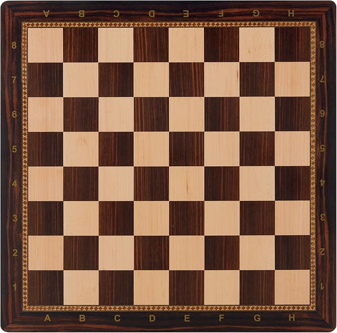 Peradix Wooden Chess Board 18.89 Inch Professional Tournament Chessboard with Storage Bag Premium Luxury Board Game for Adults Kids and Family Game Night &amp Gift Packages Board Only No Pieces