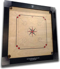 Taj Premium 8mm Carrom Board with Coins Striker and Powder