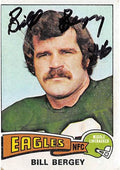 Autograph Warehouse 443916 Philadelphia Eagles 1975 Topps 451 Bill Bergey Autographed Football Card