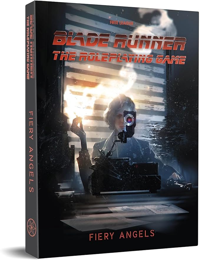 Free League Publishing Blade Runner RPG Case File 02: Fiery Angels Roleplaying Game Boxed Set