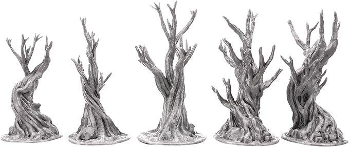 Gnarly Trees - Tabletop Terrain for Fantasy Wargames and RPGs 28mm 32mm Miniatures