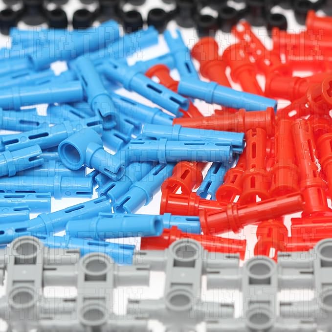 899Pcs Technic Gears and Axles Car Tracks-Tires with Gears-Pins-Shock absorbers - DifferentialsCompatible with Mainstream Building Block Brand Technic Sets