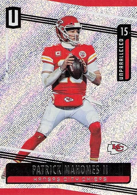 2019 Panini Unparalleled #82 Patrick Mahomes II Kansas City Chiefs NFL Football Trading Card