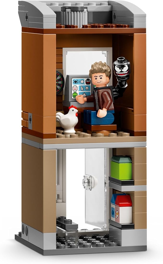 LEGO Marvel Spider-Man vs. Oscorp Building Toy - Pretend Play Set W/8 Toy Minifigures for Boys &amp Girls Ages 10+ - Super Hero Building Blocks for Preteens Idea for Birthdays - 76324