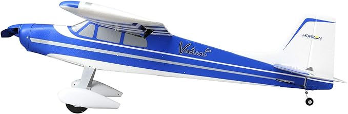 E-flite RC Airplane Valiant 1.3m BNF Basic Transmitter Battery and Charger Not Included with AS3X and Safe Select EFL49500
