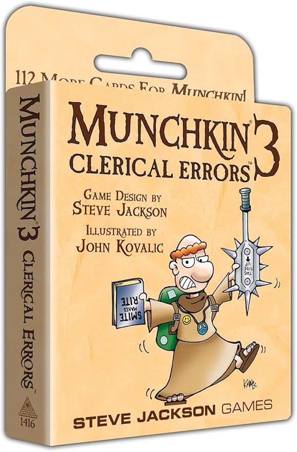 Steve Jackson Games Munchkin 3 - Clerical Errors Multi