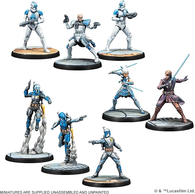 Asmodee Star Wars Shatterpoint Core Set - Unleash The Force in a Galaxy-Wide Adventure Tabletop Miniatures Strategy Game for Kids and Adults Ages 14+ 2 Players 90 Min Playtime