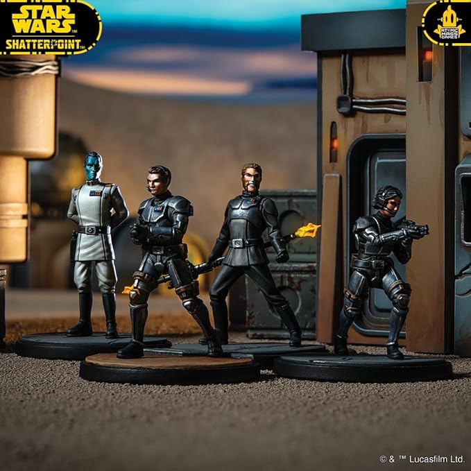Star Wars Shatterpoint Not Accepting Surrenders Squad Pack - Tabletop Miniatures Game Strategy Game for Kids and Adults Ages 14+ 2 Players 90 Minute Playtime Made by Atomic Mass Games