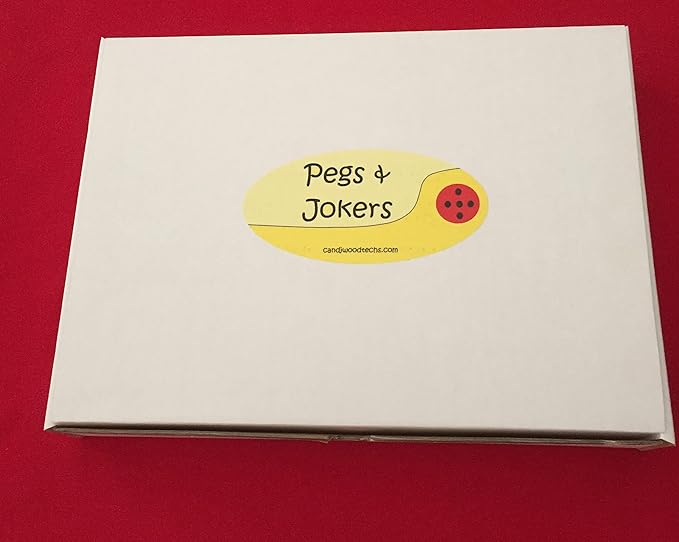 Pegs and Jokers Wood 10 Player Game