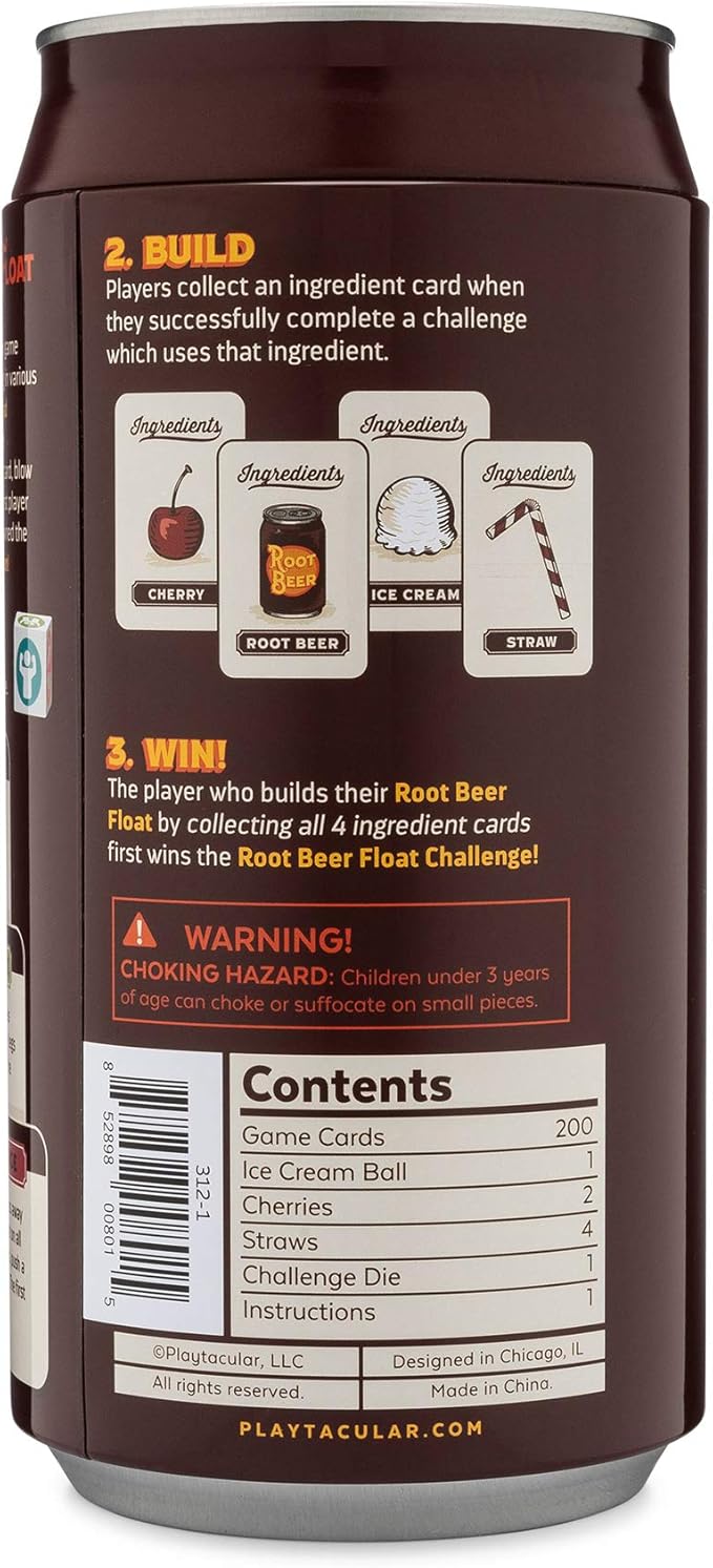The Root Beer Float Challenge Game