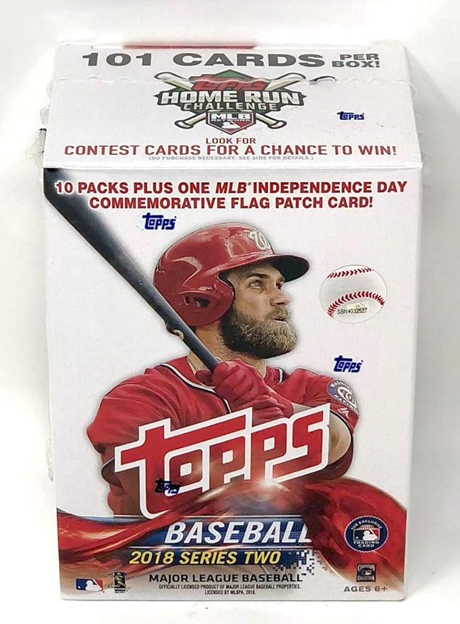 Topps Baseball 2018 Series 2 Mass Value Box
