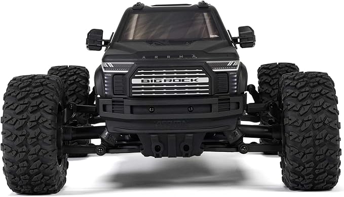 ARRMA RC Truck 1/10 Big Rock 4X4 223S BLX BRUSHLESS Street Truck RTR (Batteries and Charger Not Included) with DSC (Black) ARA4312V4T1