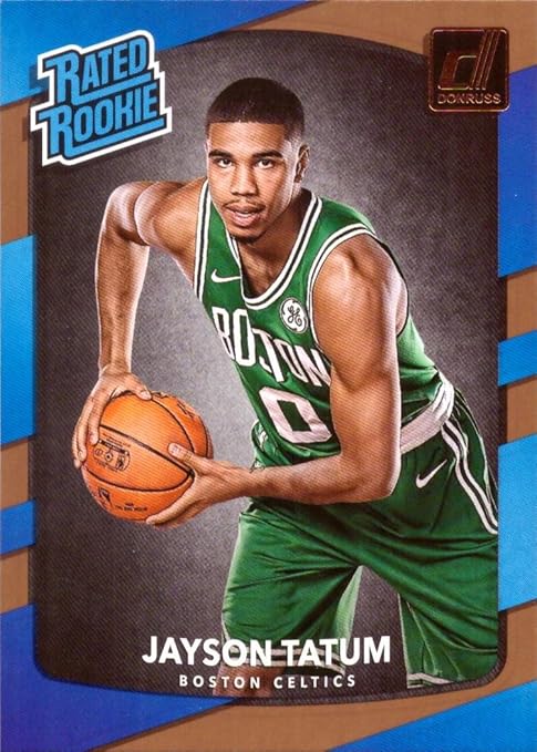 2017-18 Panini Donruss Basketball #198 Jayson Tatum Rookie Card