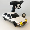 LDRC 1/18 RC Drift Car with Gyro RWD Drift RC Cars Hobby RTR with Drifting and Race Tires for Adult 2.4 GHz Proportional Throttle Steering ESP Gyroscope Metal Drive Shaft LD1801
