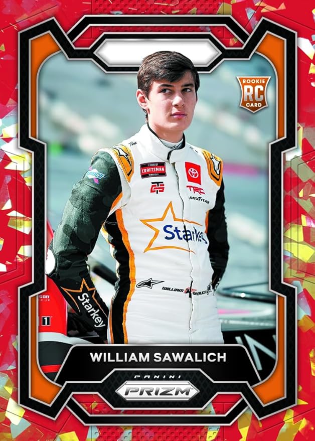 2024 Panini Prizm NASCAR Racing Blaster Box – Official Racing Trading Cards – Includes Blaster-Exclusive Prizms Inserts &amp Rookies – Sealed Panini Retail Box