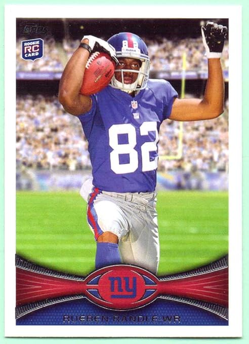 Rueben Randle 2012 Topps Rookie Short Print #314B - New York Giants SP