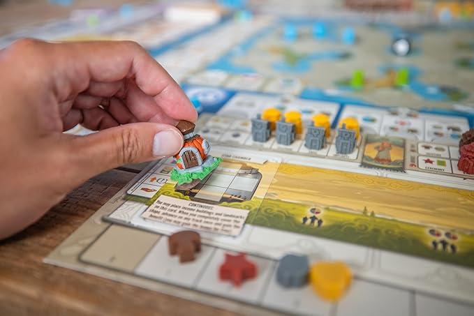 Stonemaier Games: Tapestry: Arts &amp Architecture Expansion by Jamey Stegmaier &amp Mike Young | Add to Tapestry | New Capital City Mats Advancement Track Civilizations and More | 1-5 Players 1