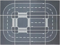 Road Base Plates for City Street Building Block 12 Street Plates 10x10 Road Baseplates