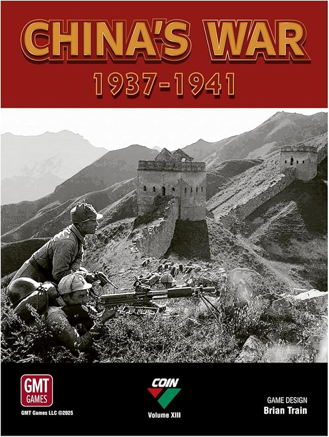 GMT Games China's War 1937-1941 Strategic Board Game for Adults Ages 18+