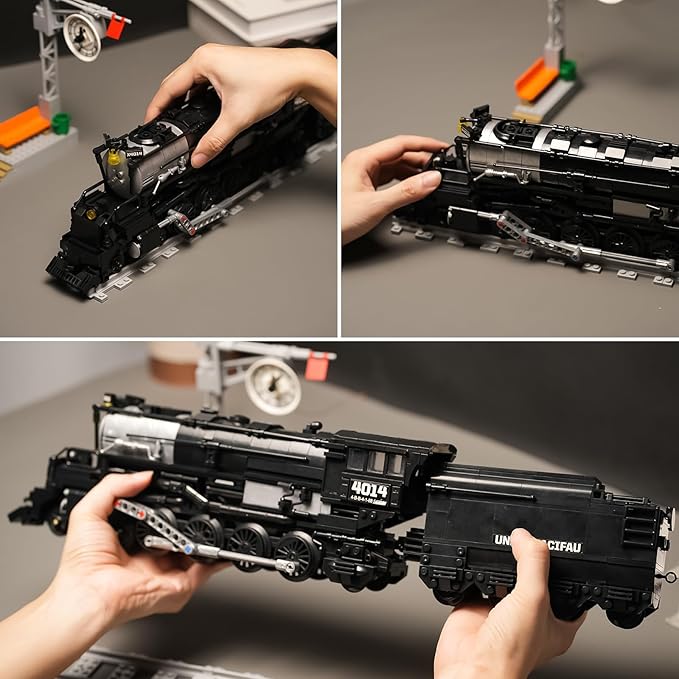 City Train Building Set Compatible with Lego for AdultsStem Train Building Toy Sets for Boys and Girls 8-14 Years ChristmasBirthday Gifts 1246 PCS