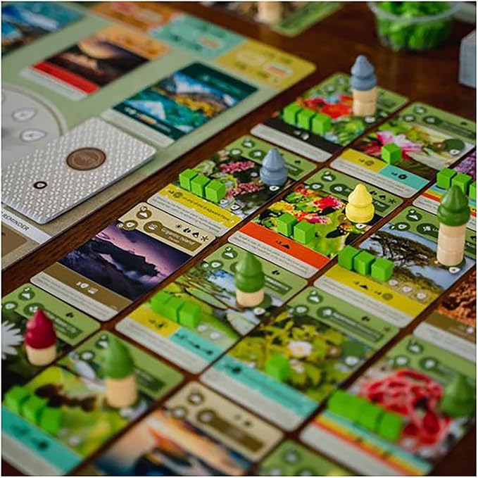 Inside Up Games Earth | Board Game of The Year 2023 | Ecosystem Building Card Drafting Action Selection | Create Amazing Natural Synergies | 1 to 6 Players | 45 to 90 Minute | Age 13+
