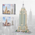3819PCS New york Empire State Micro Mini Building Blocks SetCommemorative Architectural Model BuildingUnique Choice for 14+ Kids or Adults