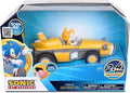 Sonic Racing RC: Tails The Fox - NKOK (603) 2.4GHz Remote Controlled Car with Turbo Boost Officially Licensed Sega Sonic The Hedgehog Battery Powered Ages 6+