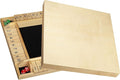 WE Games Shut The Box Board Game - Classic 4 Player Wooden Table Top Dice Game for Family Game Night Natural Wood 14 in. 10 Numbers Classroom Play or Bar Fun for Adults