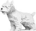 JEKCA West Highland White Terrier 02S | Dog Plastic Building Blocks | Age 14+