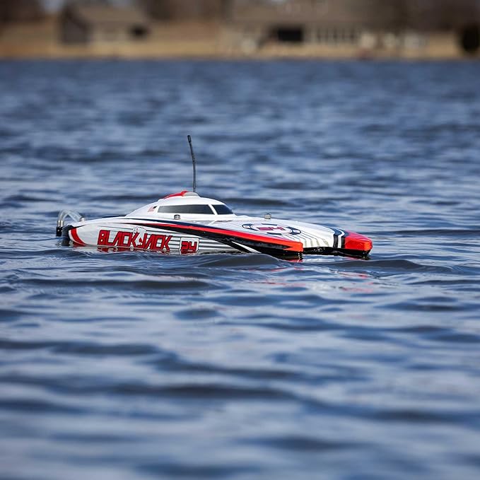Pro Boat Blackjack 24 V2 Catamaran Brushless Vegas Offshore RTR PRB08049T2