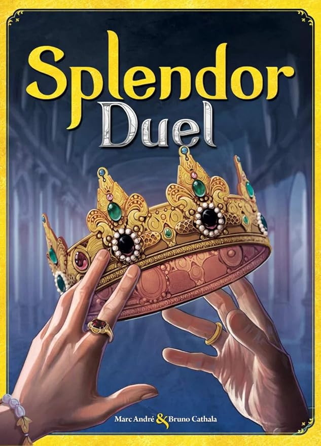 Splendor Duel Board Game - Two-Player Strategy Game for Intense Gem Collecting Battles - Fun Family Game for Kids and Adults Ages 10+ 2 Players 30 Minute Playtime Made by Space Cowboys