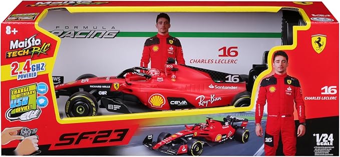 Maisto Tech RC F1 1:24 Ferrari SF-23 (2023) - Leclerc #16