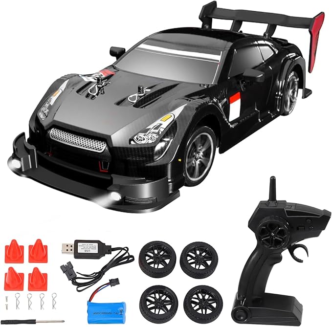 GoolRC RC Drift Cars 1/16 Remote Control Car 2.4GHz 4WD 30km/h High Speed RC Race Car Waterproof Electric Vehicles Toy RTR Gift for Teens Adults